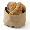 Papiertüte für Brot schwarz