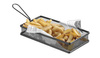 Miniaturkorb für frittierte Snacks 255x135x45