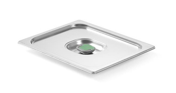 Deckel für GN-Behälter mit farbigen Clips GN 1/4 - 265x162