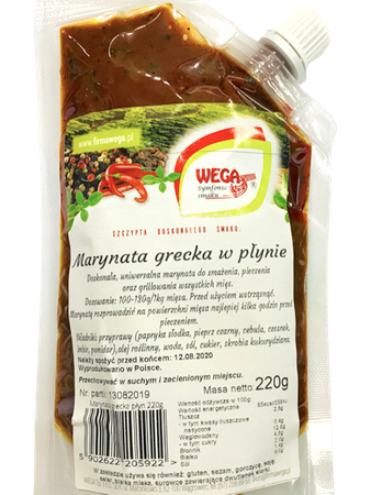 FLÜSSIGE GRIECHISCHE MARINADE 220 G