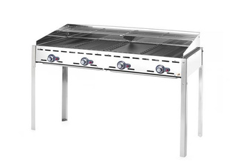 Green Fire Profi Line 4-Flammen-Gasgrill 149614