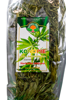 Konopie ziele z kwiatostanem 50g