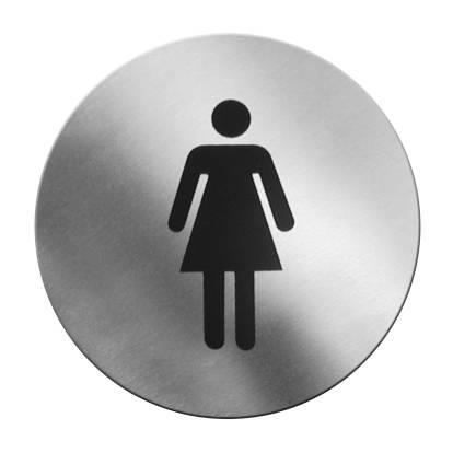Selbstklebende Informationstafel - Frauen