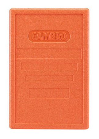 Deckel für CAMBRO Cam GoBox® Top-Loading Isolierbehälter schwarz