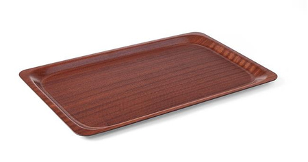 Rutschfestes Holztablett - rechteckig 610x430