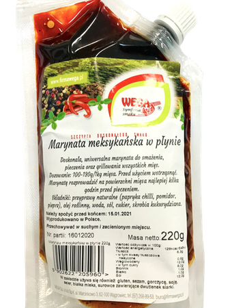 Marynata meksykańska w płynie 220g