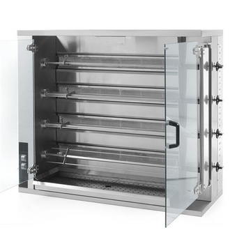 Gasbräter für 16-20 Hähnchen