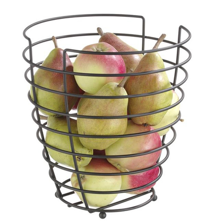 Obstkorb schwarz