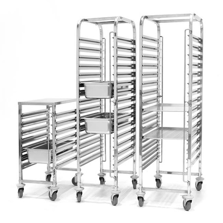 Transportwagen für Behälter - 7x GN 1/1