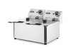Frytownica 2×4 l, HENDI, Kitchen Line, 8L, 230V/6000W, 470x380x(H)315mm