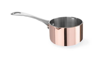Miniatur-Kasserolle mit Ausguss Durchmesser 85x(H)50