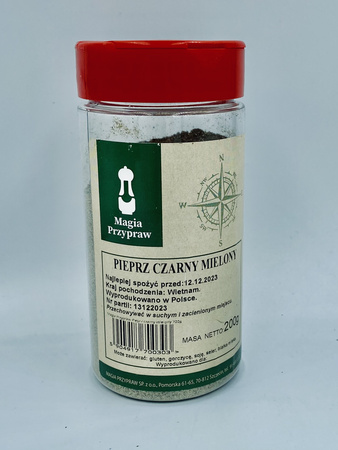 Pieprz czarny mielony 50g