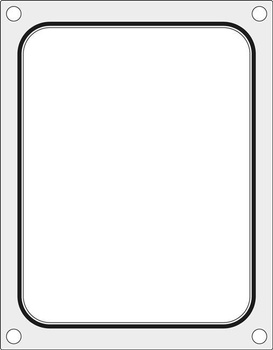 Matryca do zgrzewarki T-REX M-C-S oraz B190/192 STRONG na tackę bez podziału 187x137 mm