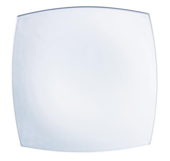 DELICE BLANC Weißer flacher Teller