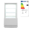 Witryna chłodnicza nastawna, 58 l, Arktic, biały, 230V/170W, 444x397x(H)795mm