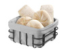 Brotkorb mit Tasche, quadratisch