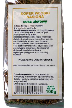 Koper włoski nasiona 100g