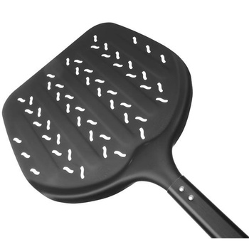 Italia 3D Aluminium Pizzaschieber - gelocht 500x1700