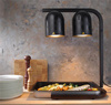 Lampa do podgrzewania potraw, czarna