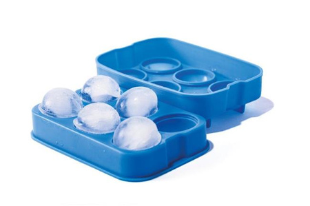 Eiswürfelbehälter in Kugelform