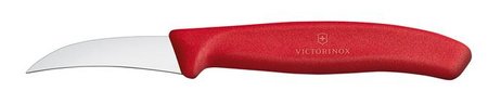 Victorinox Swiss Classic Gemüsemesser, gebogen, 60mm, rot