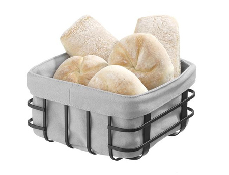 Brotkorb mit Tasche, quadratisch