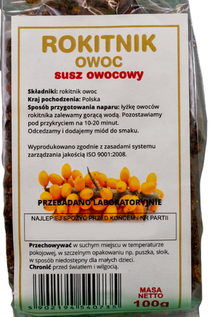 Rokitnik owoc 100g