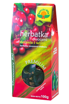 Herbatka z owocami derenia i wiśni 100g