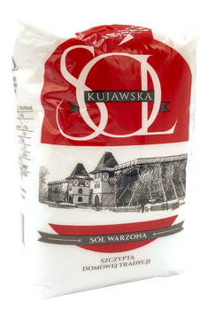 Sól warzona kujawska jodowana 1kg