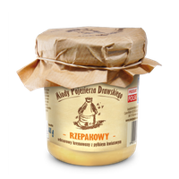 Miód rzepakowy z pyłkiem 400 g