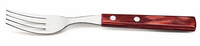 Zestaw widelców stołowych -steak/pizza, blister, 6szt., linia Churrasco, czerwony