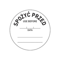 Etykiety Food Safety - "Spożyć przed"