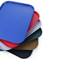 Taca z polipropylenu – Fast Food mała Zielona