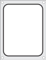 Matryca do zgrzewarki CAS CDS-01 na tackę bez podziału 227x178 mm