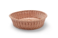 Kosz do pieczywa okrągły, brązowy, śr. 400 mm