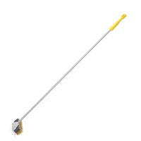 Szczotka do pieca do pizzy z mosiężnym włosiem Venezia - zaokrąglona  150x55x(H)1700