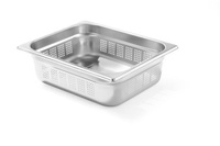 Pojemnik GN 1/2 - perforowany - 530x325 mm wysokość 40 mm