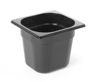 Pojemnik GN 1/6 z czarnego poliwęglanu 150mm
