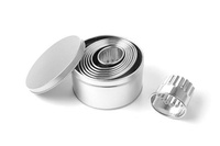 Forma do wycinania owalna - zestaw gładka