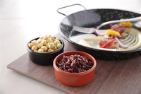 Miseczka na masło i sos czarna, zestaw 3 szt.