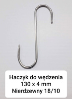 Haczyki do wędzenia 130x3mm (5 szt.)