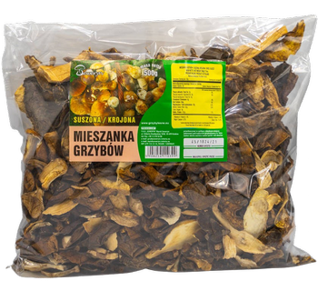 Grzyby suszone mieszanka grzybów leśnych 1kg