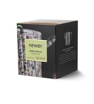 Herbata green sencha kartonik 100g - NEWBY