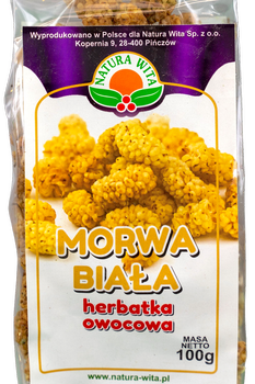 Morwa biała owoc 100g