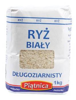 Ryż biały długoziarnisty 1kg (Piątnica)