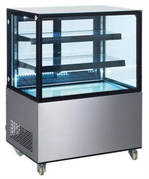 Witryna chłodnicza 2-półkowa, Arktic, 410L, 230V/490W, 1224x677x(H)1230mm