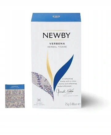 Herbata verbena saszetki 25 szt. NEWBY