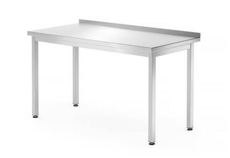Stół przyścienny - skręcany, głębokość 700 mm, HENDI, Kitchen Line, 1400x700x(H)850mm